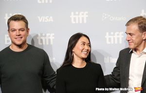 Matt Damon, Hong Chau and Christoph Waltz  Photo