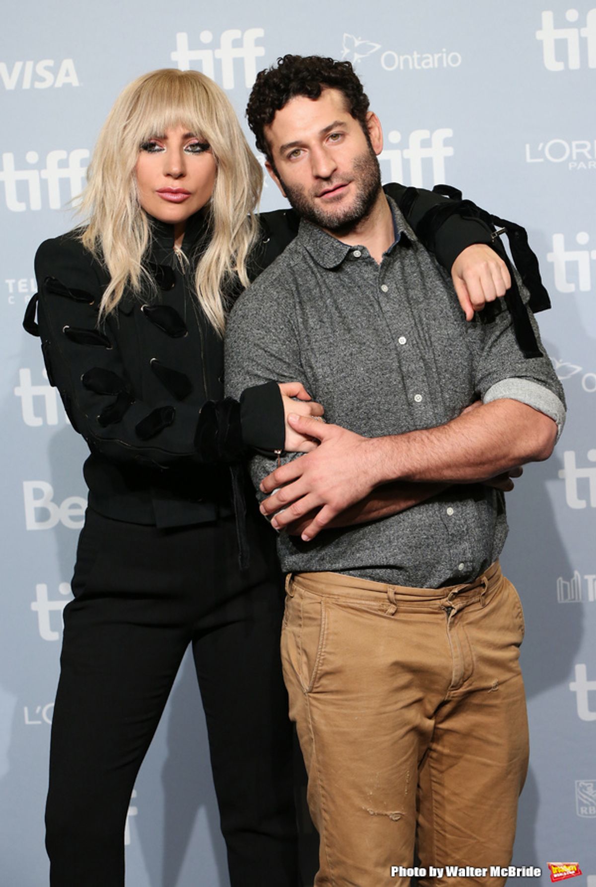 Lady Gaga and Chris Moukarbel at 