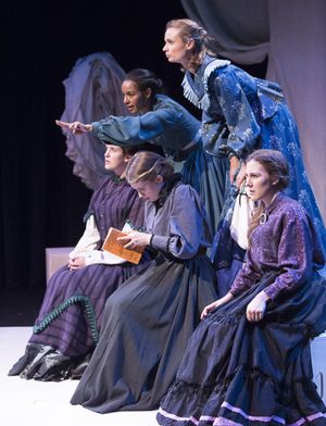 L-R, Claire Allegra Taylor, Katya Collazo, Laurel Andersen, Malin Barr, Kelly Teaford Photo