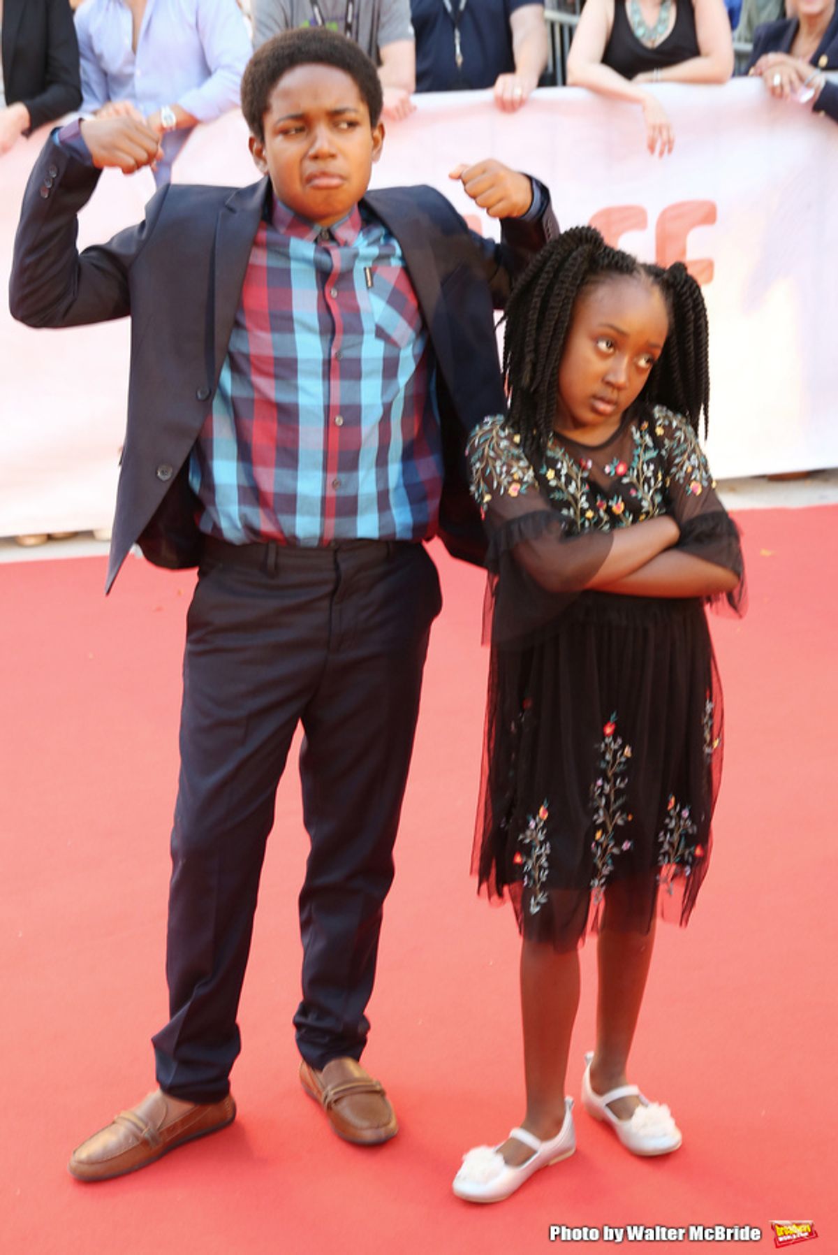 Issac Brown and Serenity Brown at Halle Berry & More Attend KINGS Premiere at TIFF