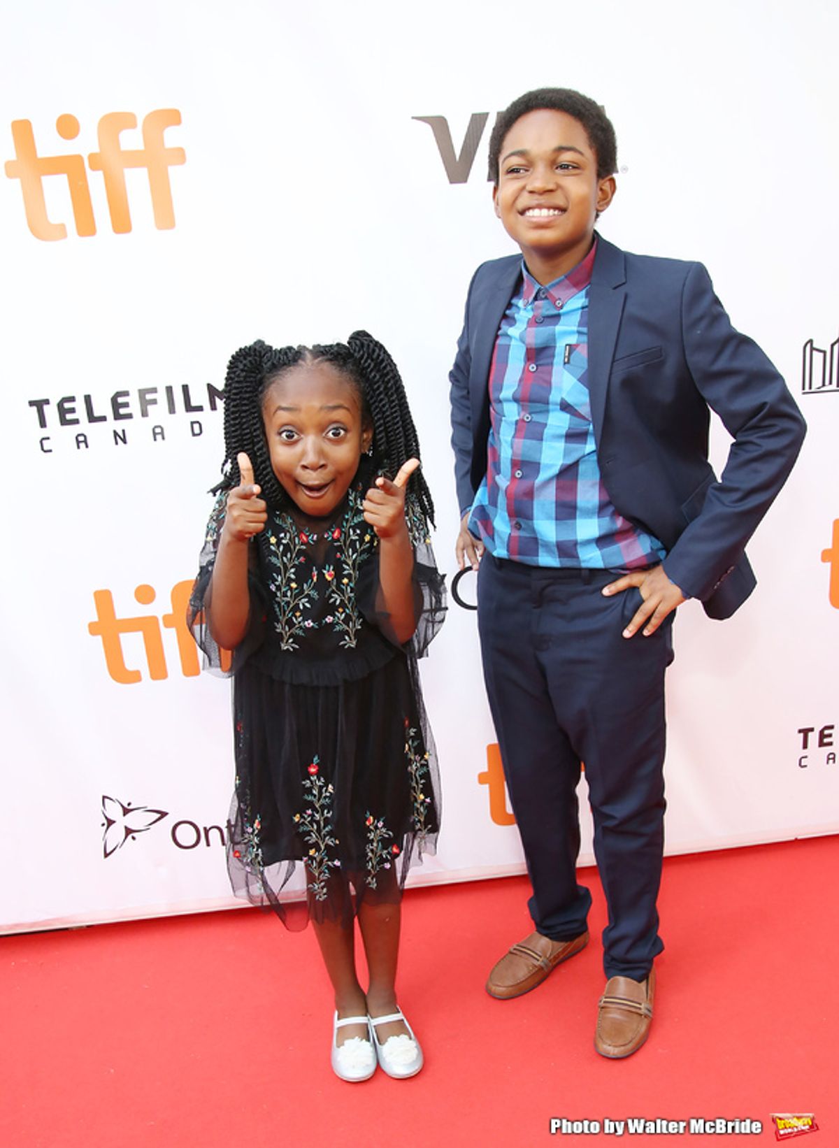 Serenity Brown and Issac Brown at Halle Berry & More Attend KINGS Premiere at TIFF