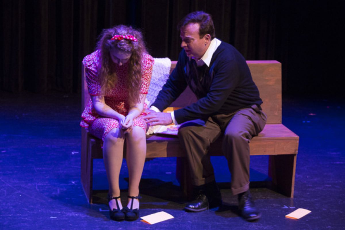 Rachel Hirshee and Alan Wager at First Look at New Frank Loesser Musical ANOTHER ROLL OF THE DICE at Wyoming Theater Festival
