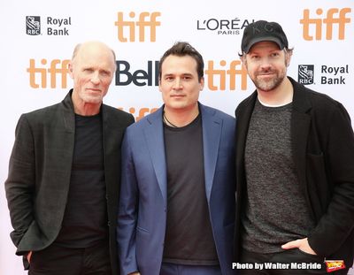 Ed Harris, Mark Raso and Jason Sudeikis Photo