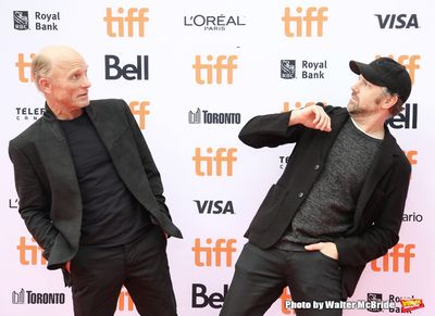 Jason Sudeikis and Ed Harris Photo