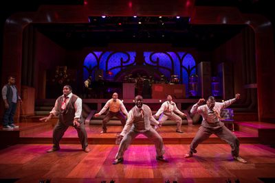 Stephen Allen, Lorenzo Rush, Jr., Darrian Ford, James Earl Jones II, Eric Andrews Lew Photo