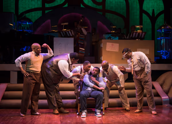 Darrian Ford, Lorenzo Rush, Jr., Eric Andrews Lewis, Stephen Allen, James Earl Jones  Photo