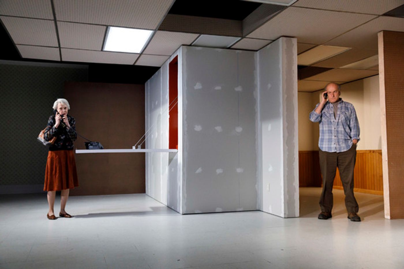 Photo Flash: First Look at Deanna Dunagan and Peter Friedman in THE TREASURER at Playwrights Horizons  Image