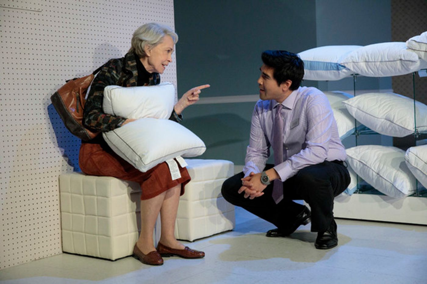 Photo Flash: First Look at Deanna Dunagan and Peter Friedman in THE TREASURER at Playwrights Horizons  Image