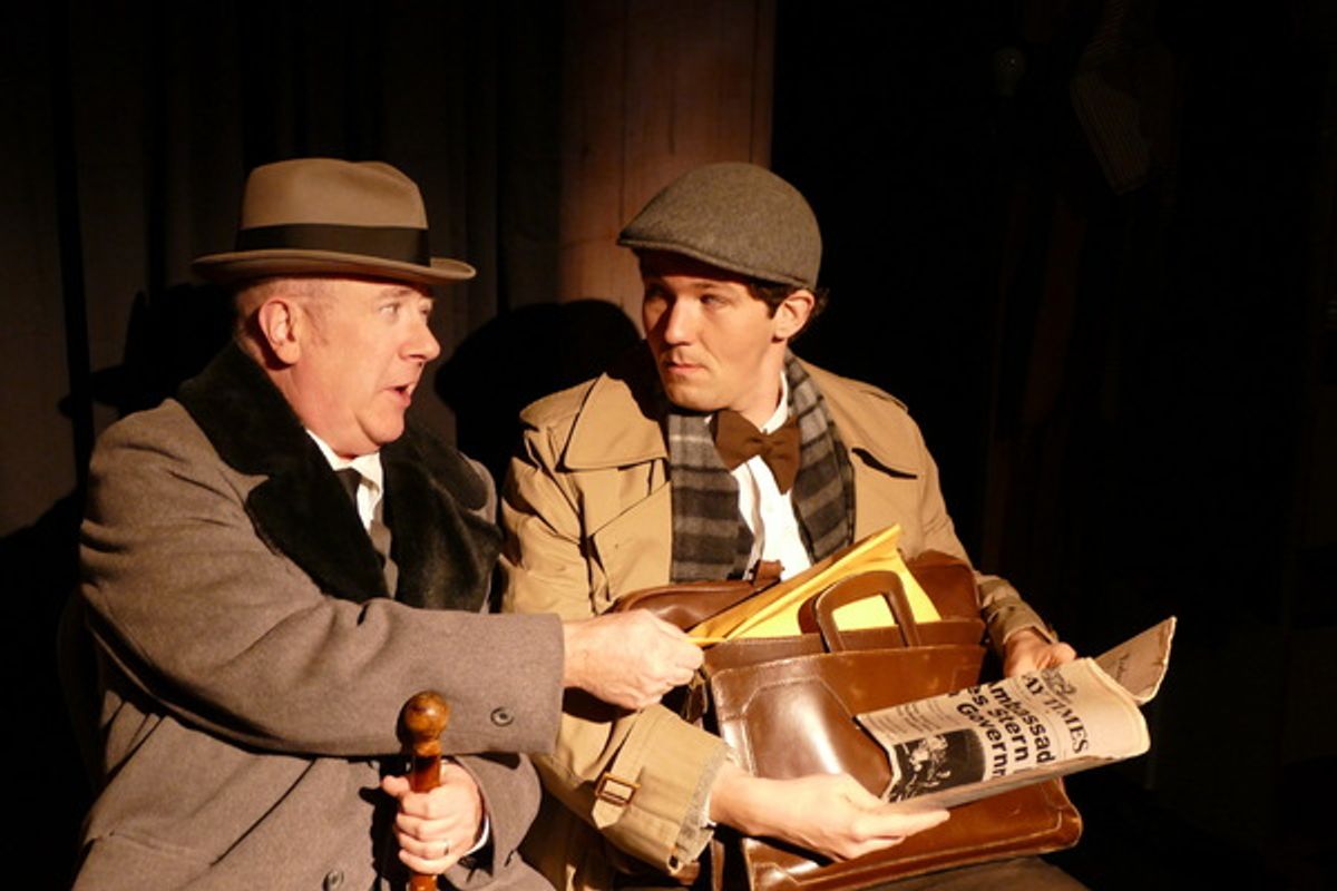 Bob Goddard as Kipps and Jeremy Jenkins as The Actor  at 