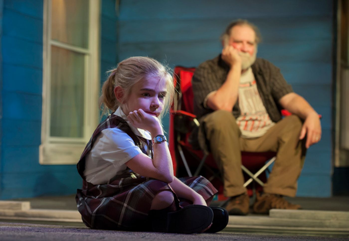 Photo Flash: First Look at Richard Masur and Matilda Lawler in THE NET WILL APPEAR at Mile Square Theatre  Image