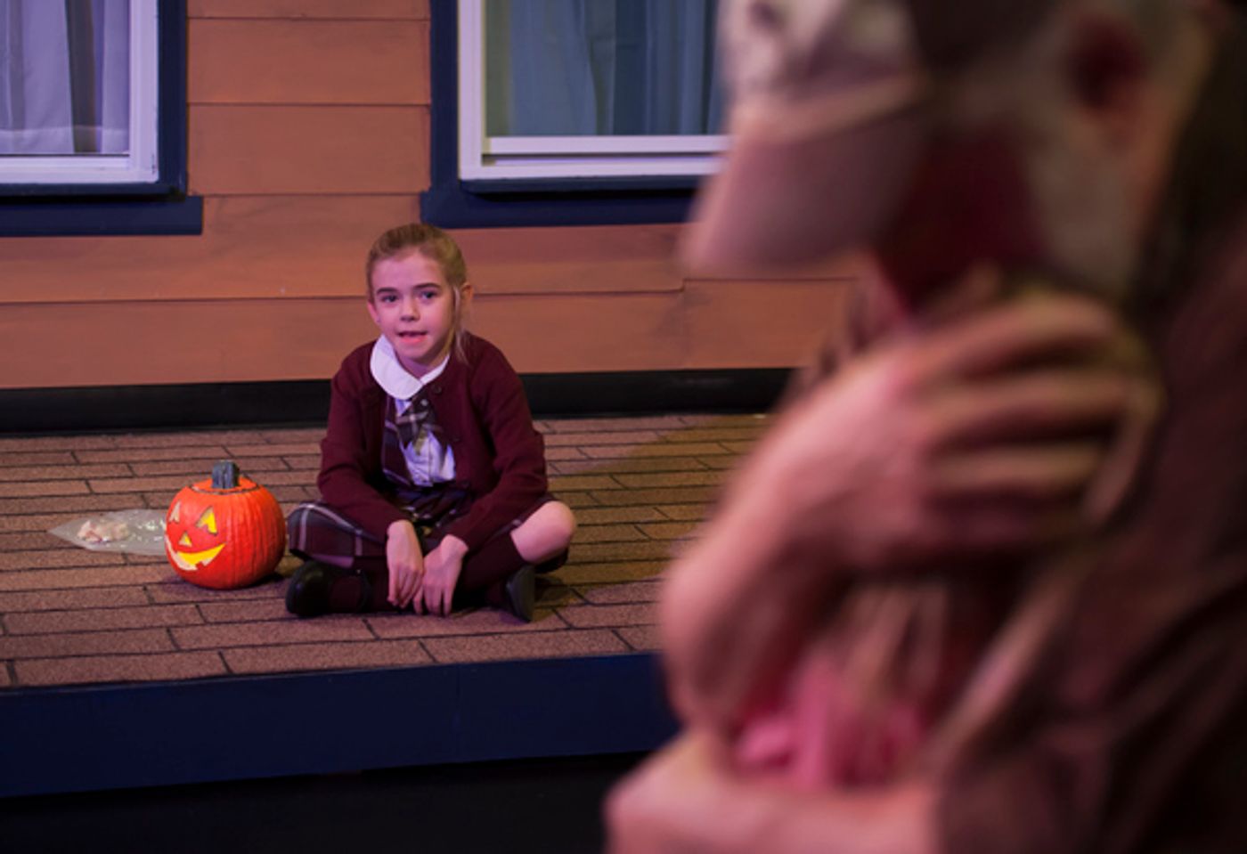 Photo Flash: First Look at Richard Masur and Matilda Lawler in THE NET WILL APPEAR at Mile Square Theatre  Image