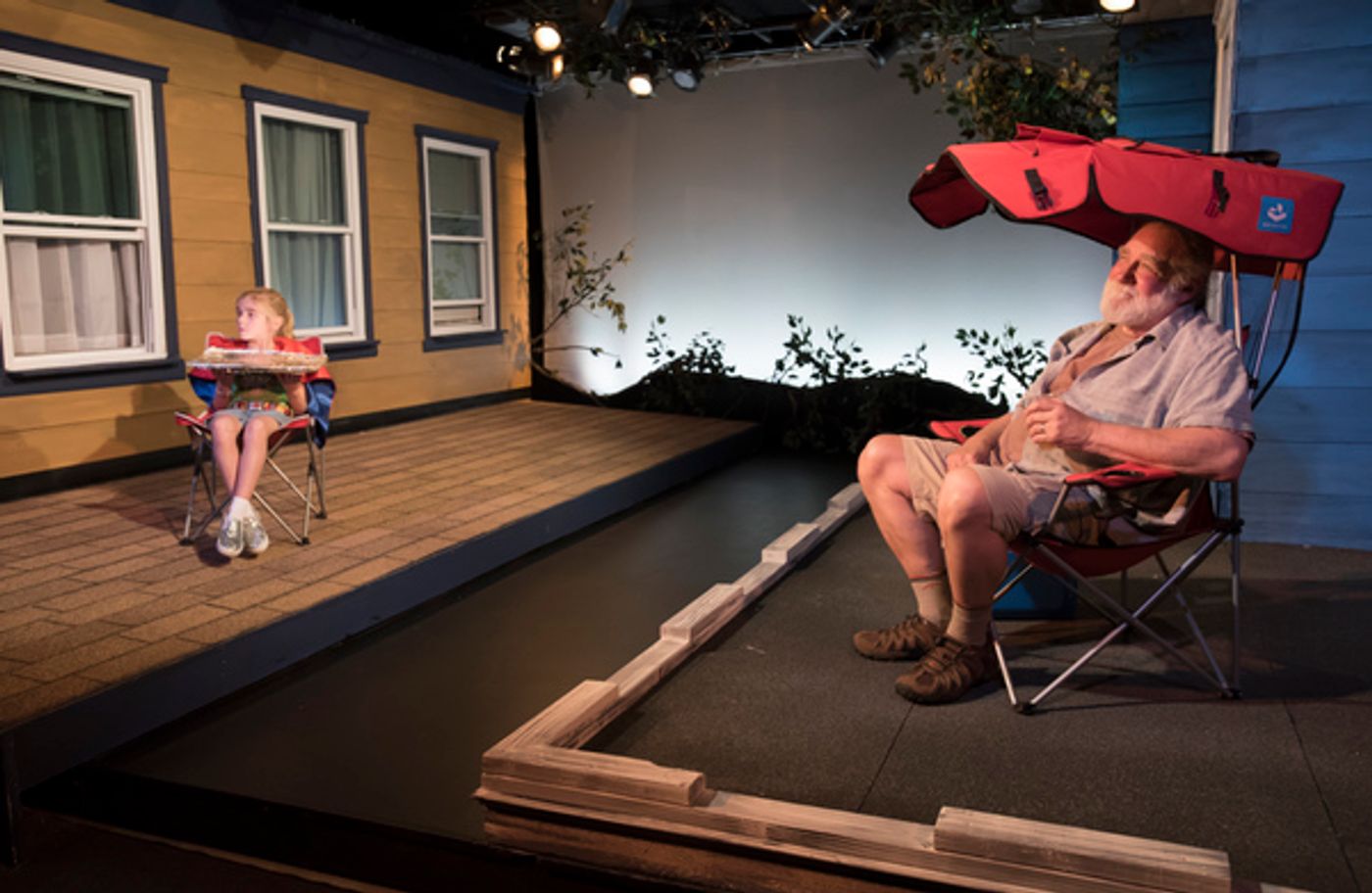Photo Flash: First Look at Richard Masur and Matilda Lawler in THE NET WILL APPEAR at Mile Square Theatre  Image