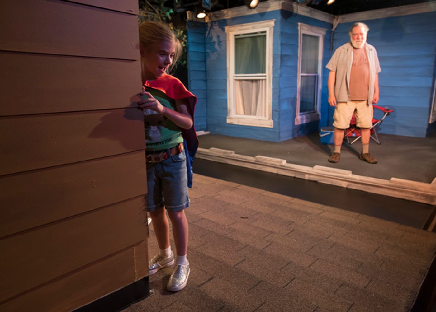 Photo Flash: First Look at Richard Masur and Matilda Lawler in THE NET WILL APPEAR at Mile Square Theatre  Image