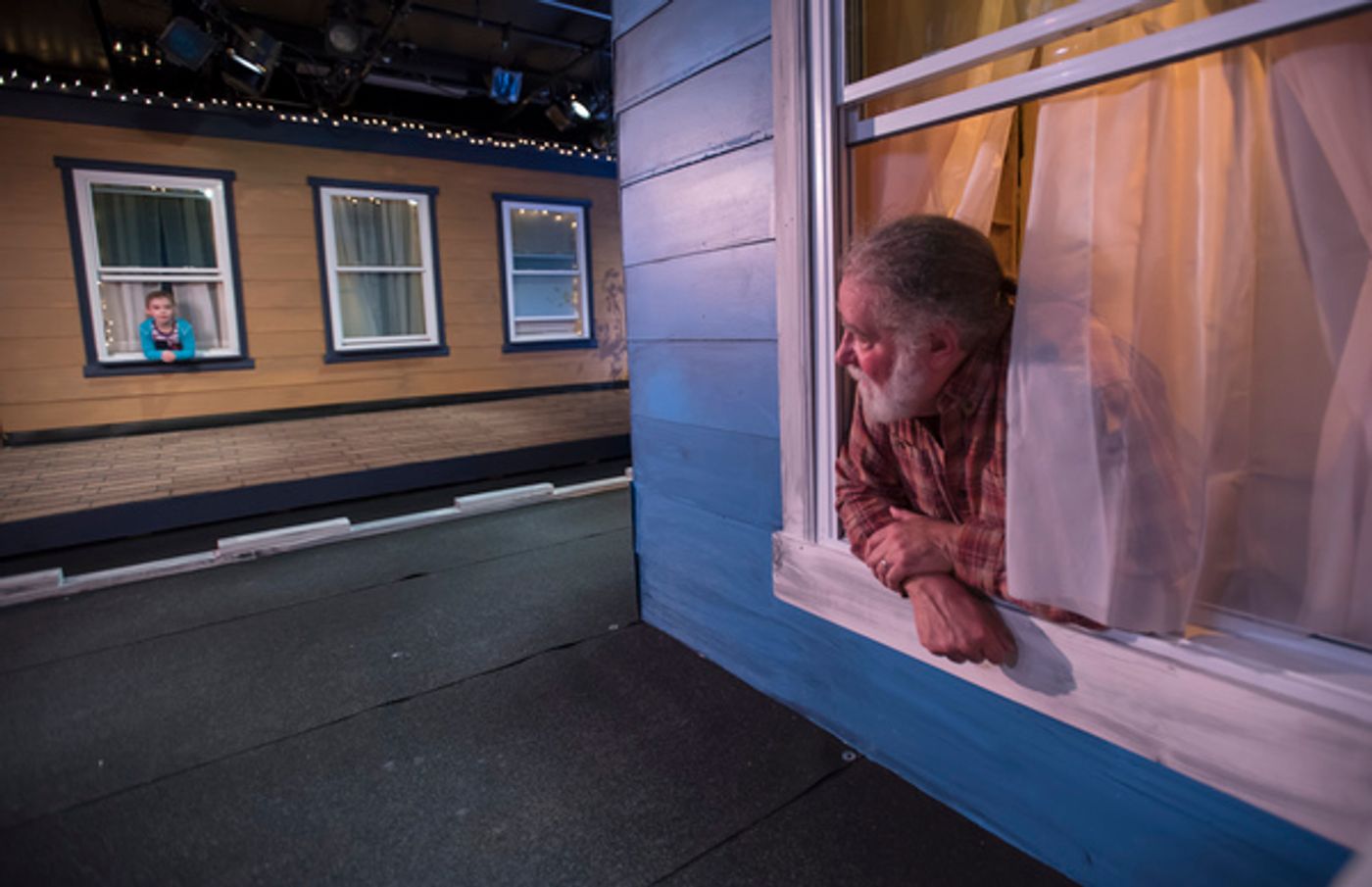 Photo Flash: First Look at Richard Masur and Matilda Lawler in THE NET WILL APPEAR at Mile Square Theatre  Image