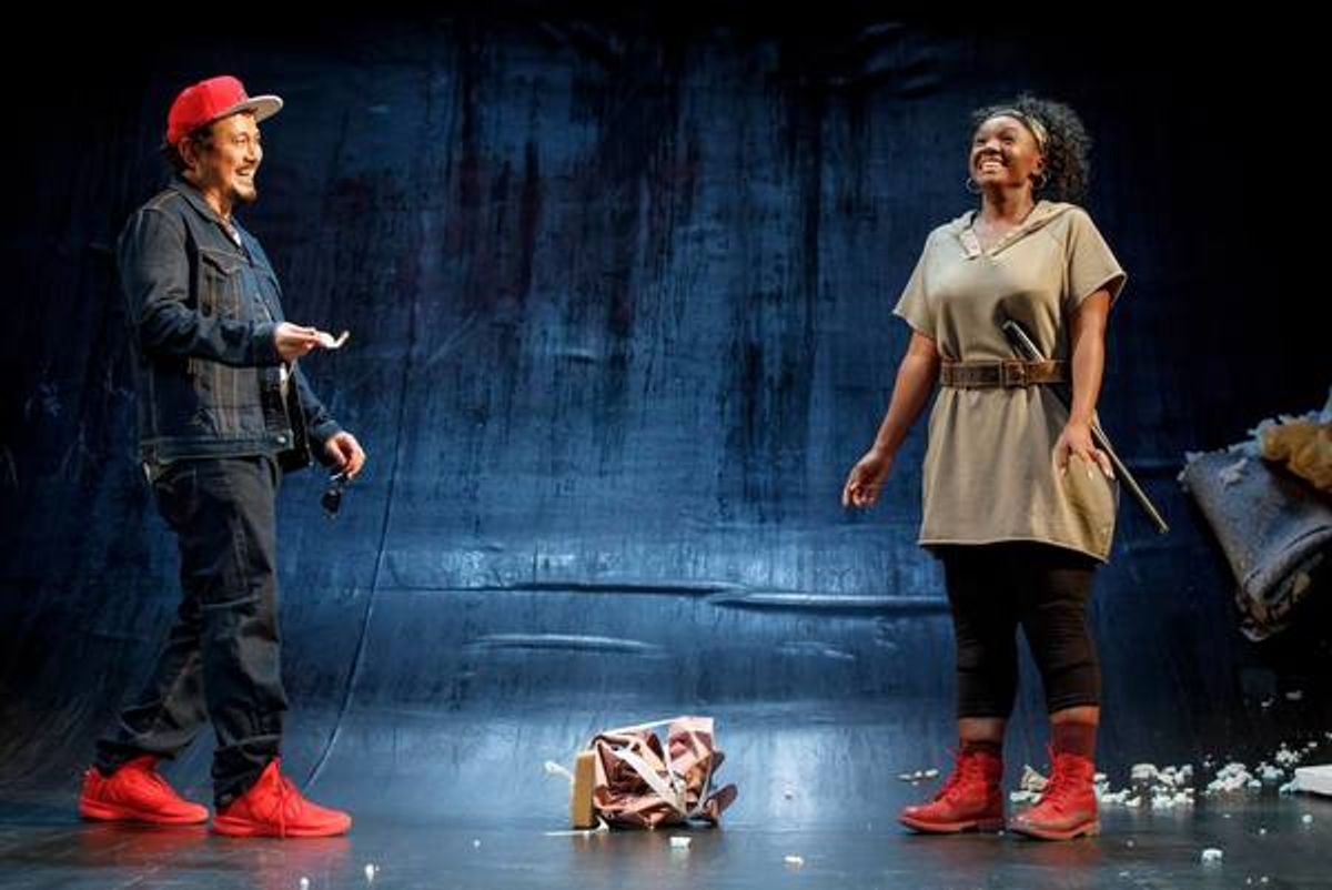 Michael Braun and Saycon Sengbloh at 