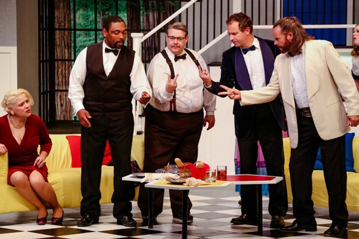 Photo Flash: First Look at RUMORS, Opening Tonight at Tacoma Little Theatre  Image