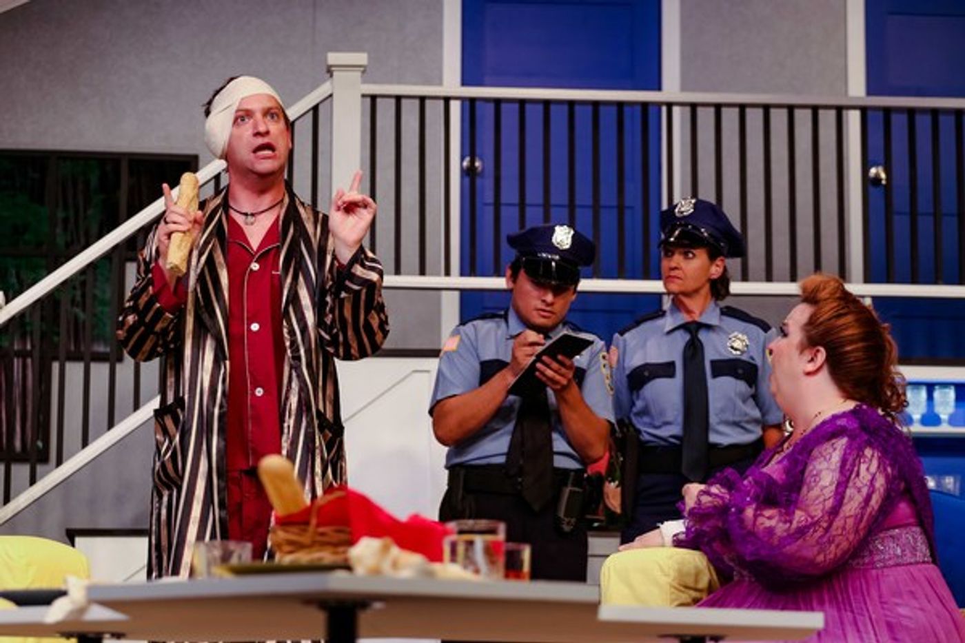 Photo Flash: First Look at RUMORS, Opening Tonight at Tacoma Little Theatre  Image