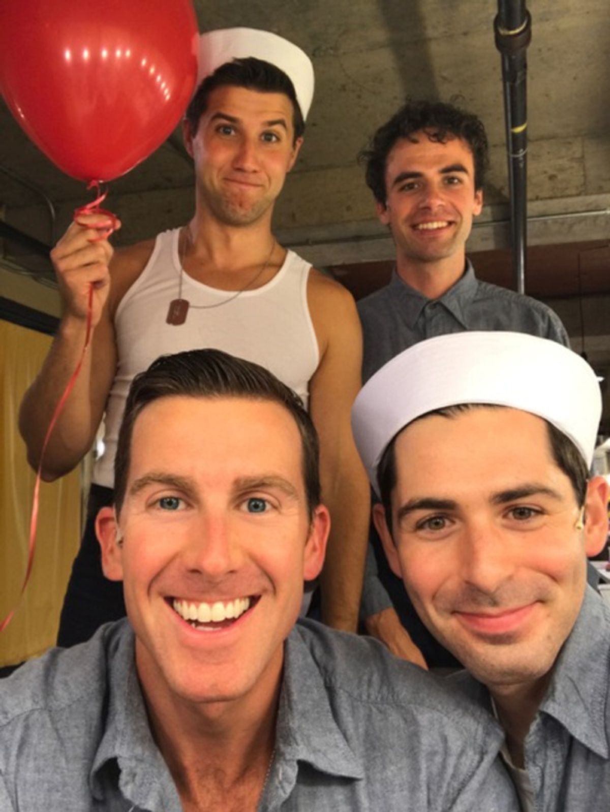  Patrick Graver and Chris Tipp; Matthew Alexander and Brad Frenette at 