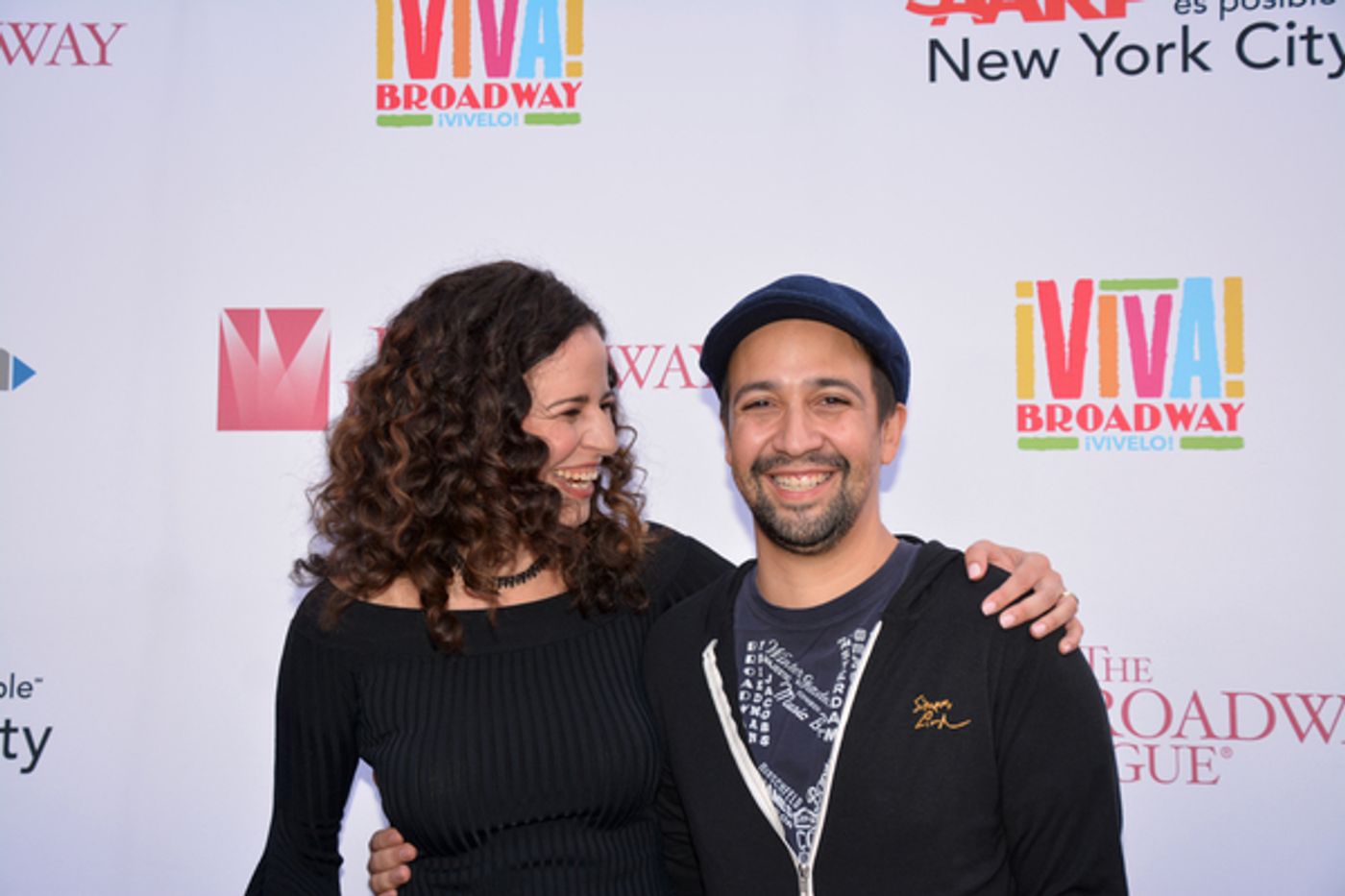 Photo Coverage: Lin-Manuel Miranda, Mandy Gonzalez and More Attend VIVA BROADWAY!  Image