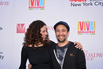 Mandy Gonzalez and Lin-Manuel Miranda Photo