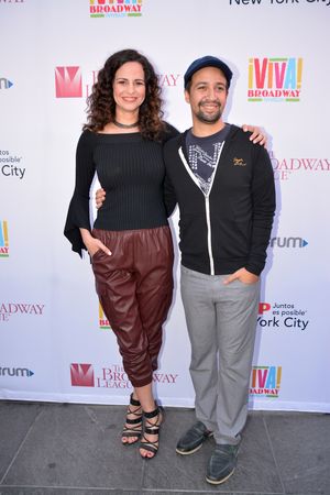 Mandy Gonzalez and Lin-Manuel Miranda @ BroadwayWorld Mandy Gonzalez and Lin-Manuel Miranda Photo