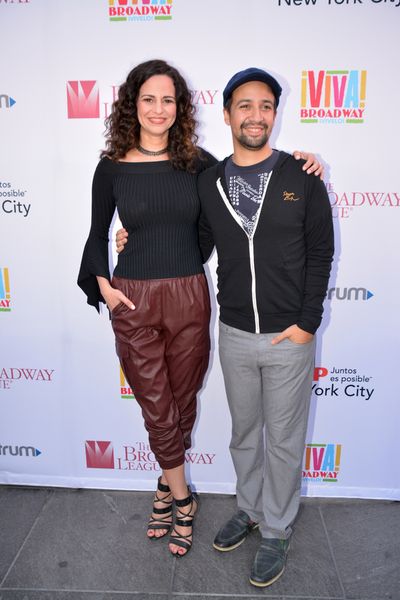 Mandy Gonzalez and Lin-Manuel Miranda Photo