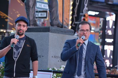 Lin-Manuel Miranda and John Leguizamo Photo