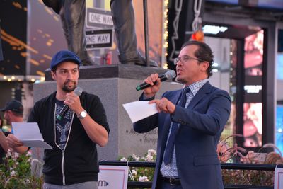 Lin-Manuel Miranda and John Leguizamo Photo