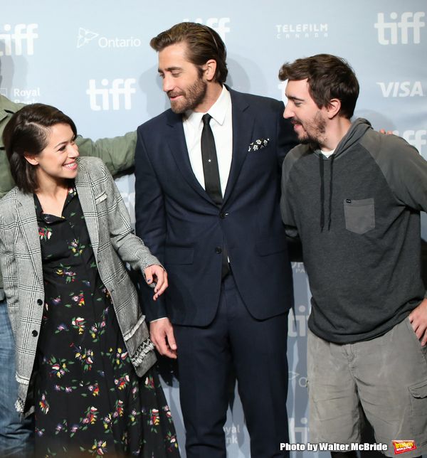 Tatiana Maslany, Jake Gyllenhaal and Jeff Bauman Photo
