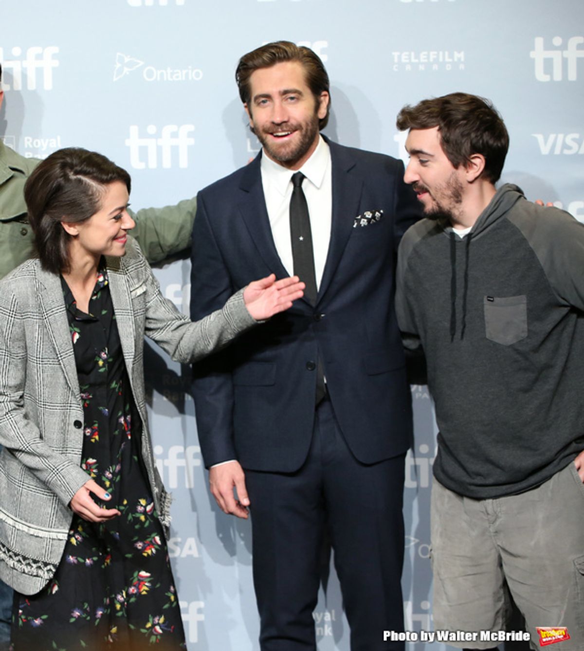 Tatiana Maslany, Jake Gyllenhaal and Jeff Bauman at 