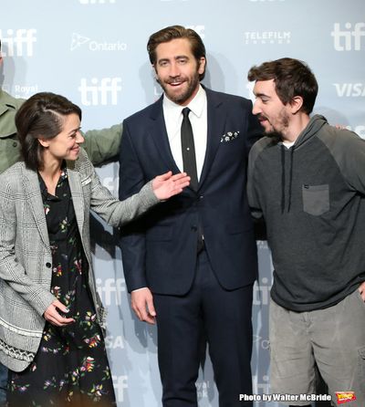 Tatiana Maslany, Jake Gyllenhaal and Jeff Bauman Photo