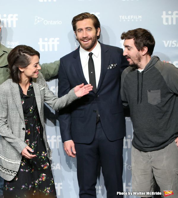 Tatiana Maslany, Jake Gyllenhaal and Jeff Bauman Photo