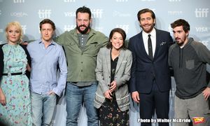 Miranda Richardson, director David Gordon Green, screenwriter John Pollono, Tatiana Maslany, Jake Gyllenhaal and Jeff Bauman @ BroadwayWorld Miranda Richardson, director David Gordon Green, screenwriter John Pollono, Tatiana M Photo