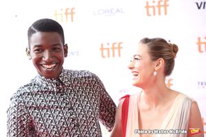Mamoudou Athie and Brie Larson @ BroadwayWorld Mamoudou Athie and Brie Larson Photo
