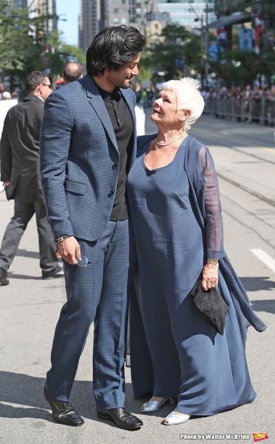  Ali Fazal and Judi Dench Photo