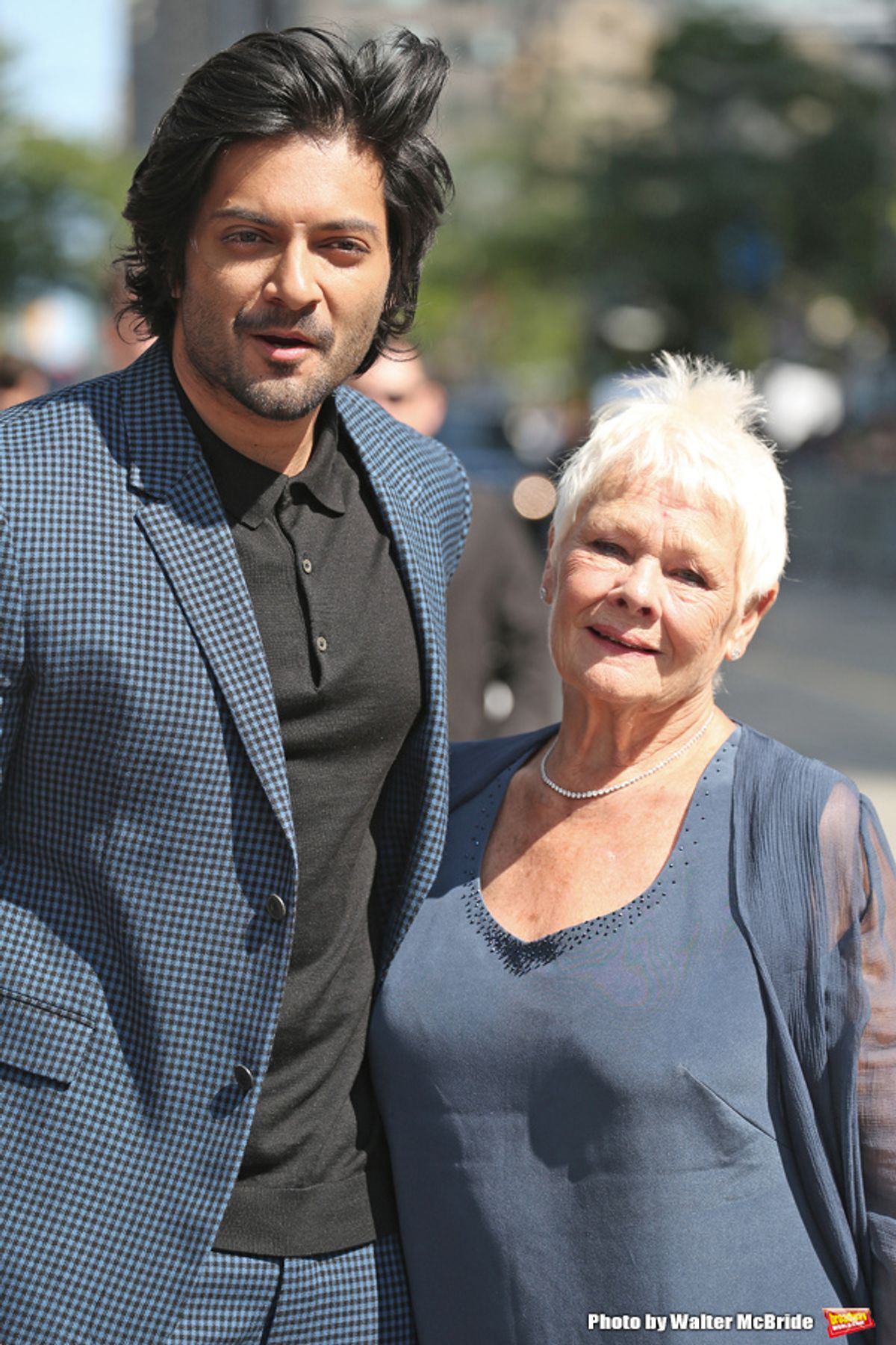  Ali Fazal and Judi Dench at 