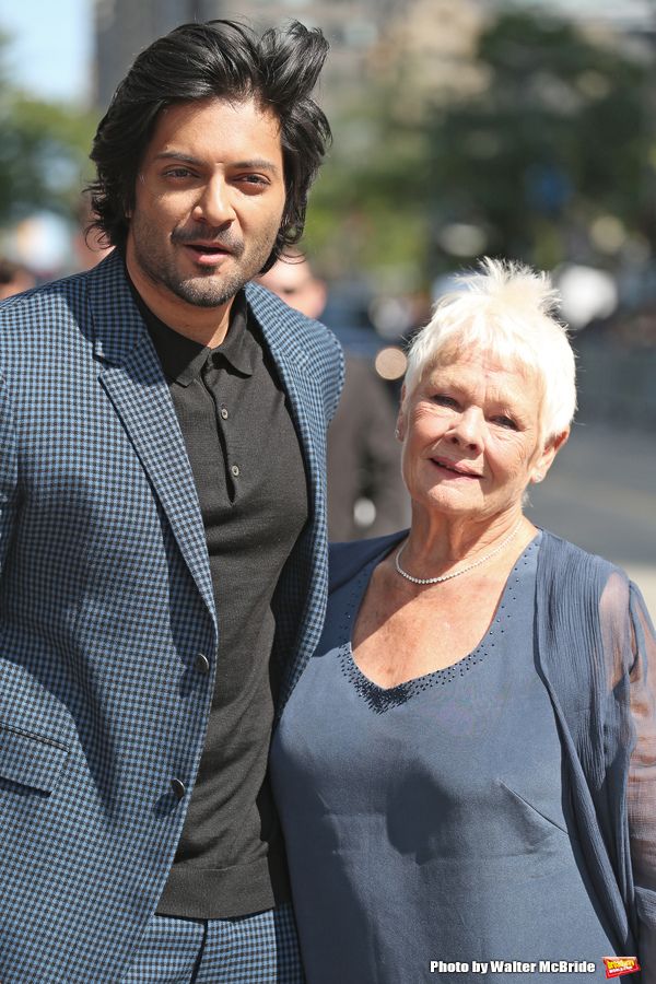  Ali Fazal and Judi Dench Photo