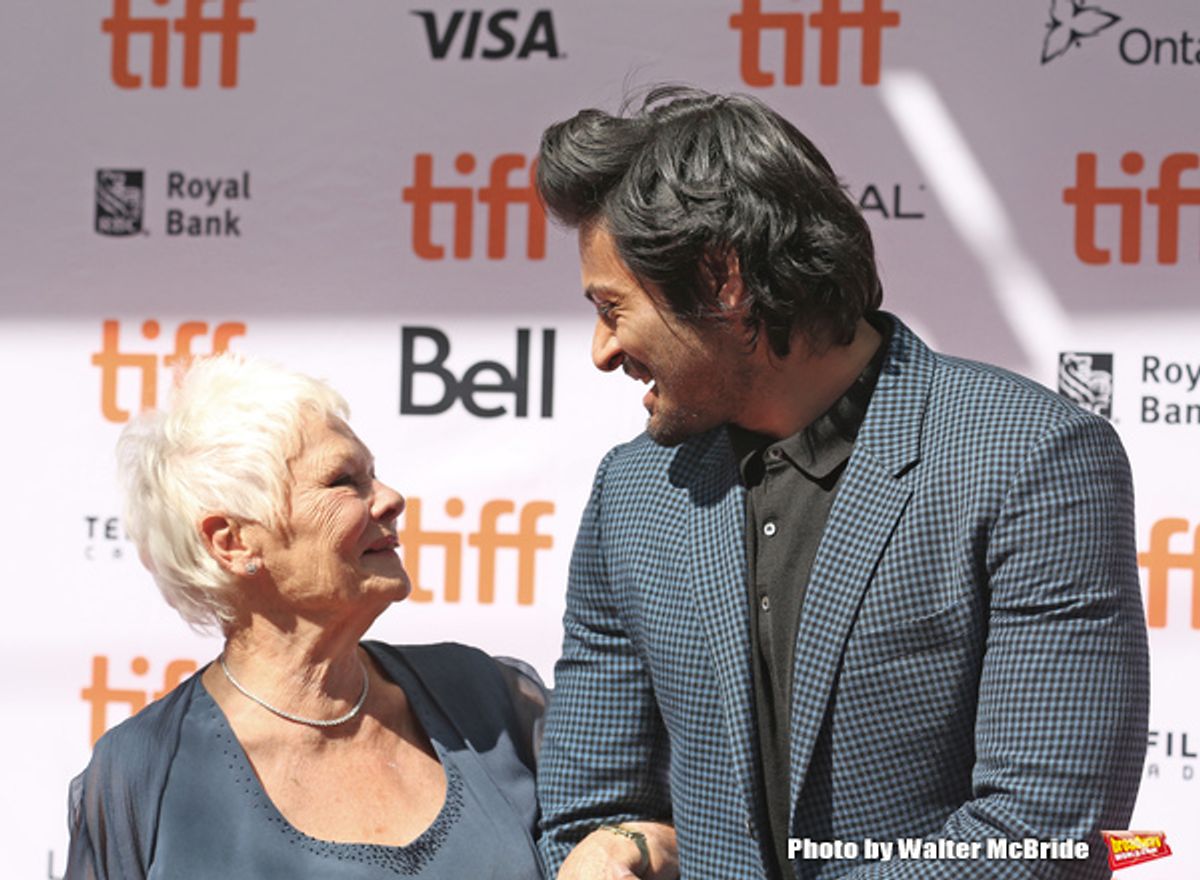  Judi Dench and Ali Fazal  at 