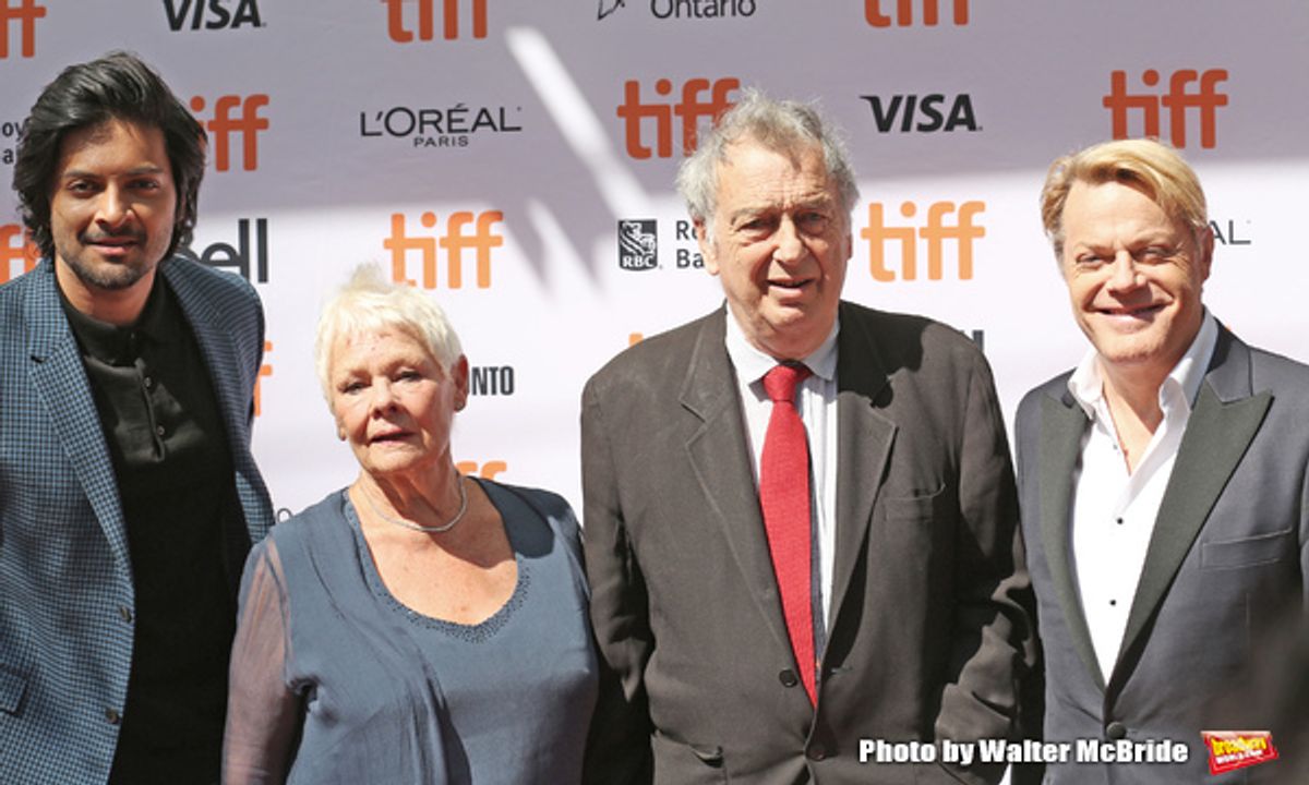 Ali Fazal, Judi Dench, Michael Gambon and Eddie Izzard at 