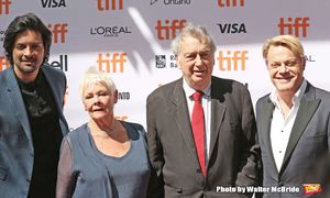 Ali Fazal, Judi Dench, Michael Gambon and Eddie Izzard @ BroadwayWorld Ali Fazal, Judi Dench, Michael Gambon and Eddie Izzard Photo