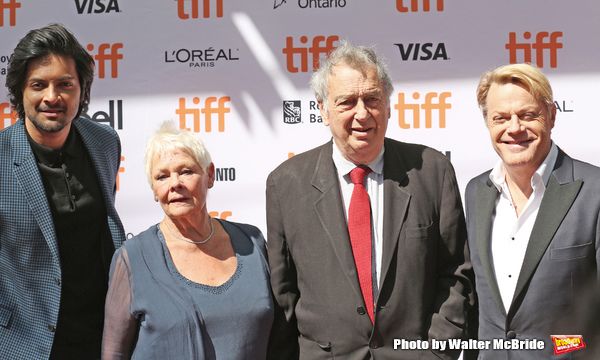 Ali Fazal, Judi Dench, Michael Gambon and Eddie Izzard Photo