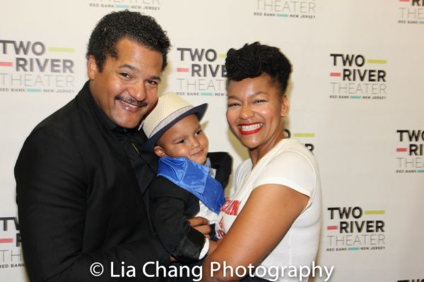 Brandon J. Dirden, Chase Dirden and Crystal A. Dickinson Photo