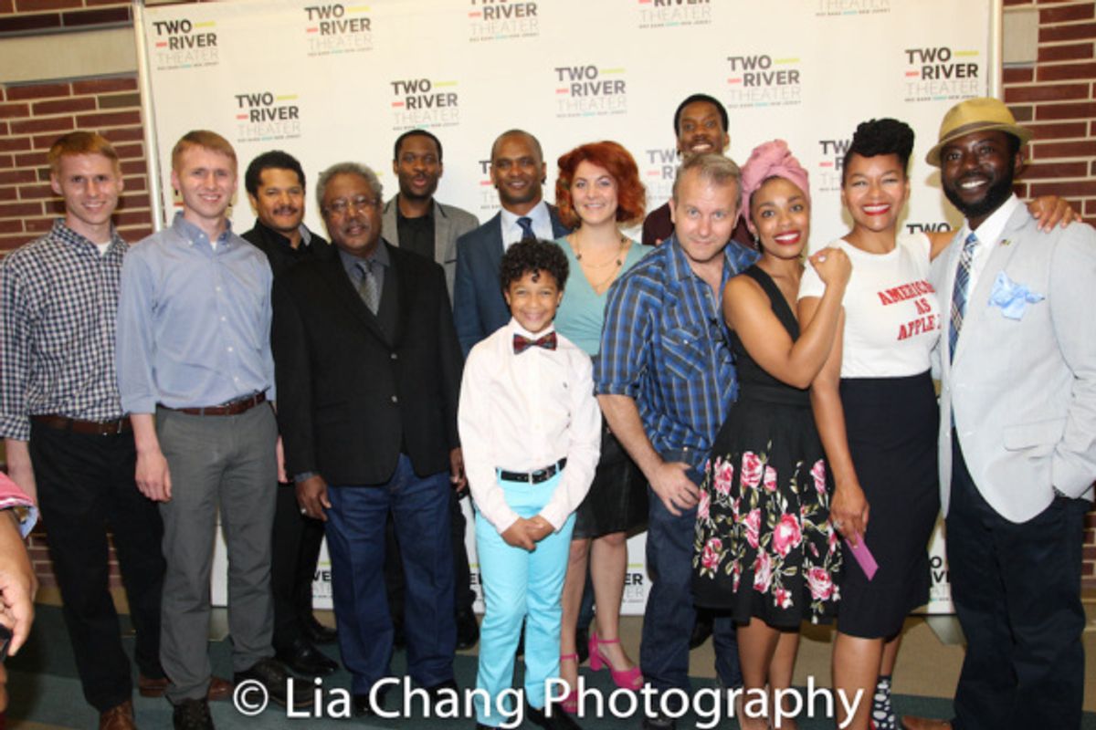 Justin Swader and Christopher Swader, Brandon J. Dirden, Willie Dirden, Andrew Binger, Owen Tabaka,  Carl Cofield, Elivia Bovenzi, Nat DeWolf, York Walker, Jasmine Batchelor, Crystal A. Dickinson and Charlie at 