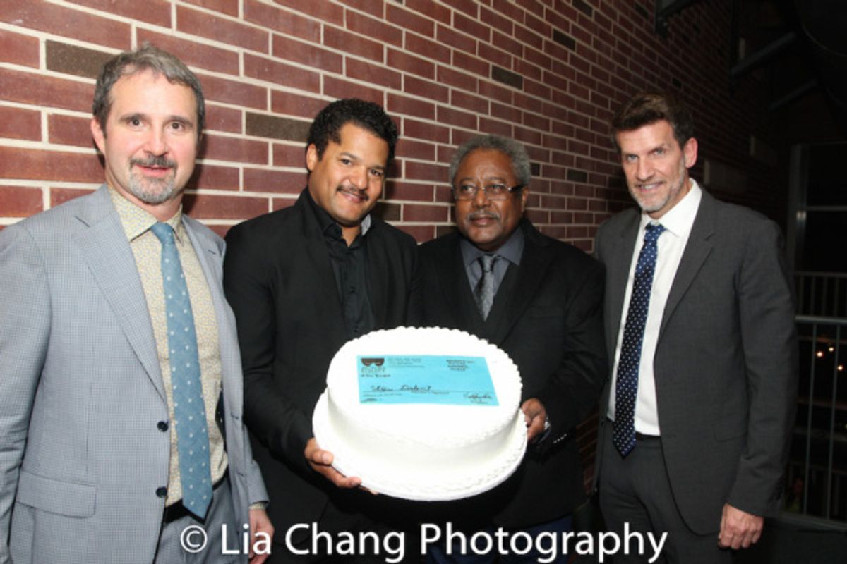 John Dias, Brandon J. Dirden, Willie Dirden and  Michael Hurst at 