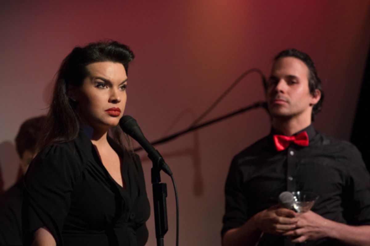 Hanna Burke with Adrian Rifat at 