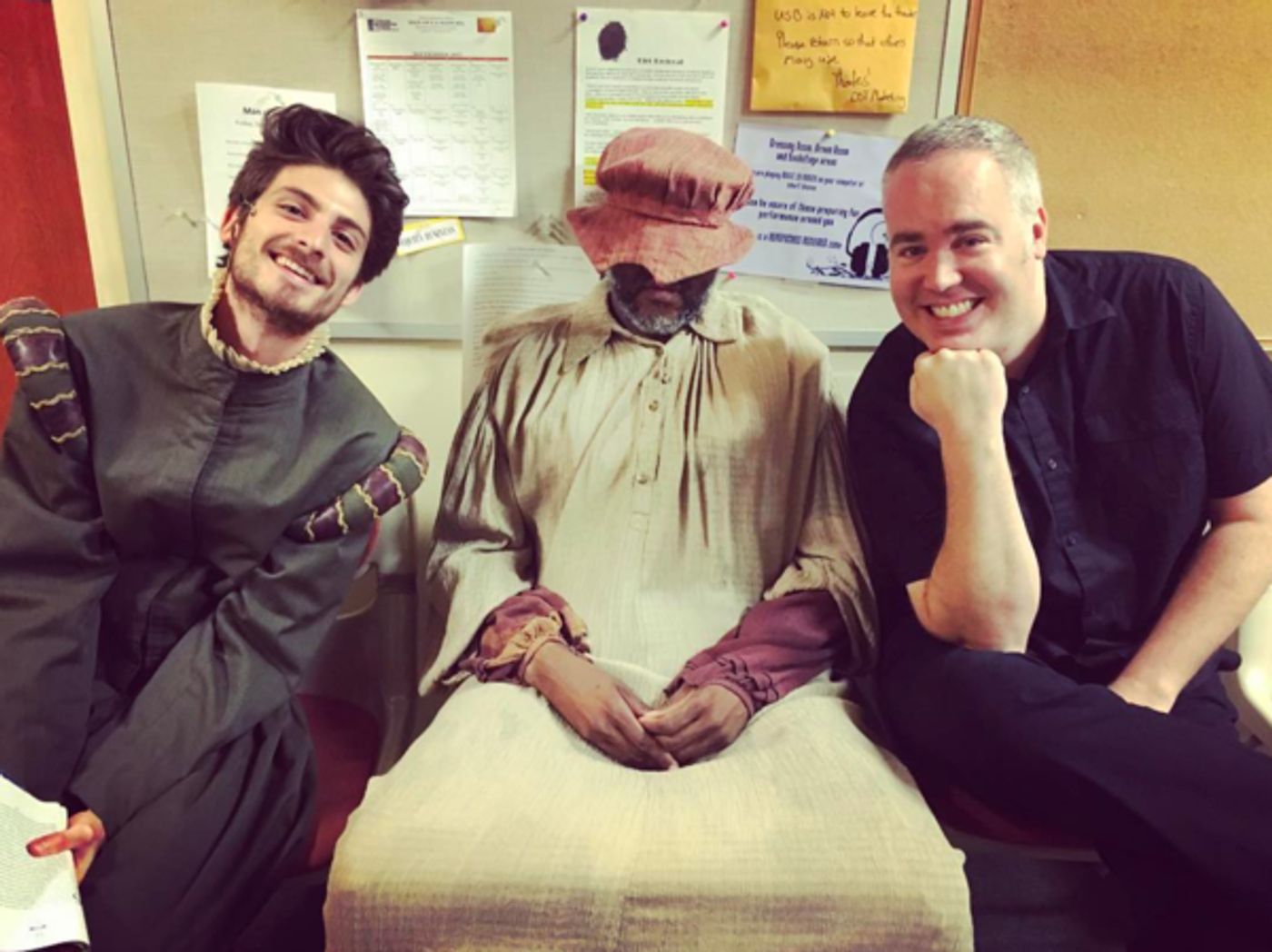 Photo Flash: WICKED Monkeys Around, MISS SAIGON Plays with Filters, and More Saturday Intermission Pics!  Image