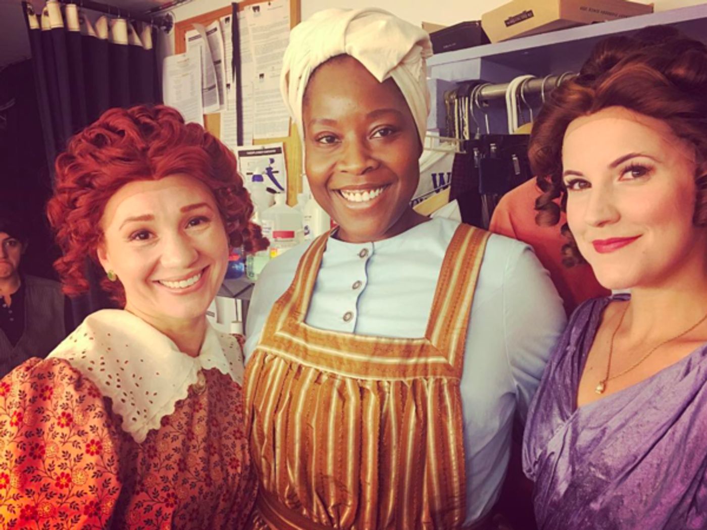 Photo Flash: WICKED Monkeys Around, MISS SAIGON Plays with Filters, and More Saturday Intermission Pics!  Image