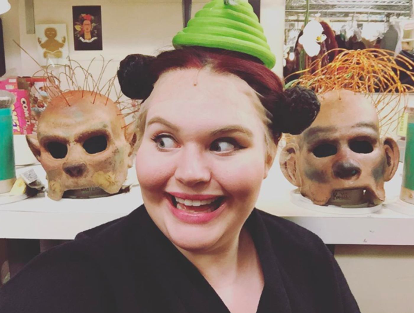 Photo Flash: WICKED Monkeys Around, MISS SAIGON Plays with Filters, and More Saturday Intermission Pics!  Image