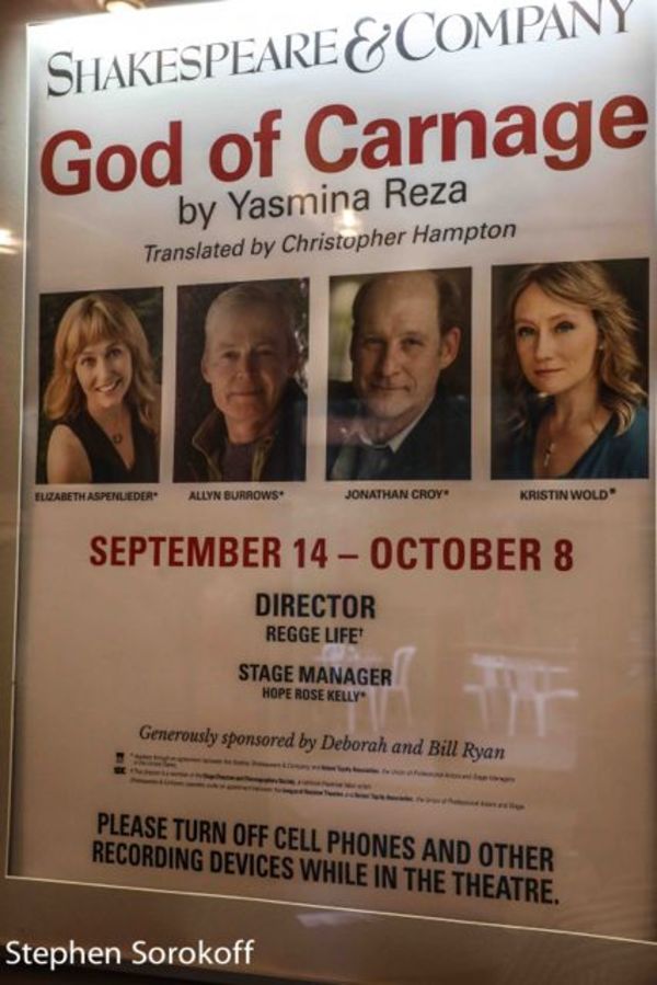 Photos: GOD OF CARNAGE Celebrates Opening Night at Shakespeare & Company — photo 2 of 20