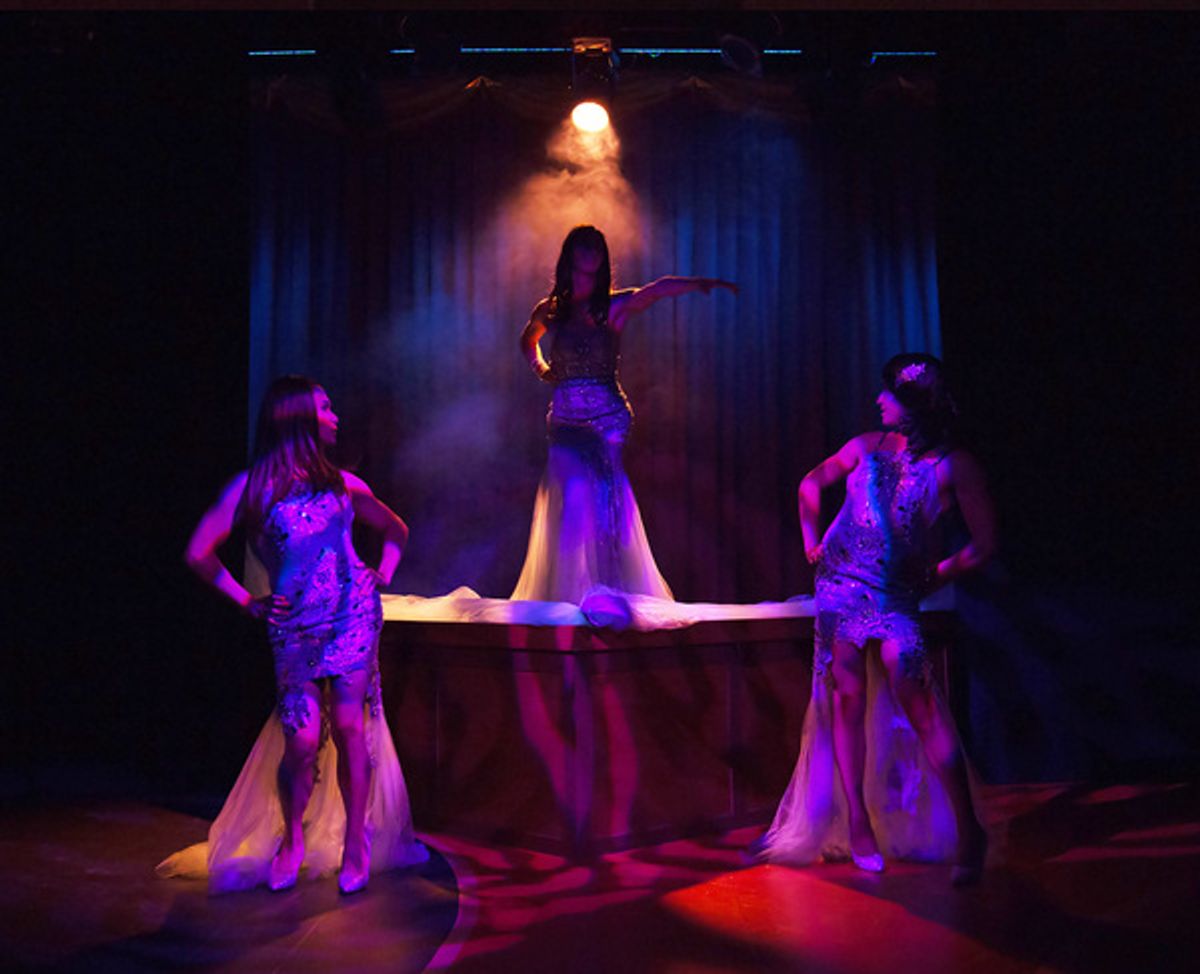 Allen Lucky Weaver, Chris Aguila and Tonatiuh Elizarraraz  at 